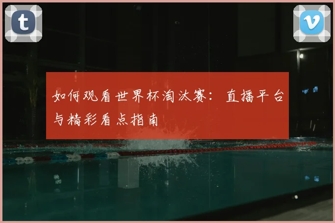 如何观看世界杯淘汰赛:直播平台与精彩看点指南